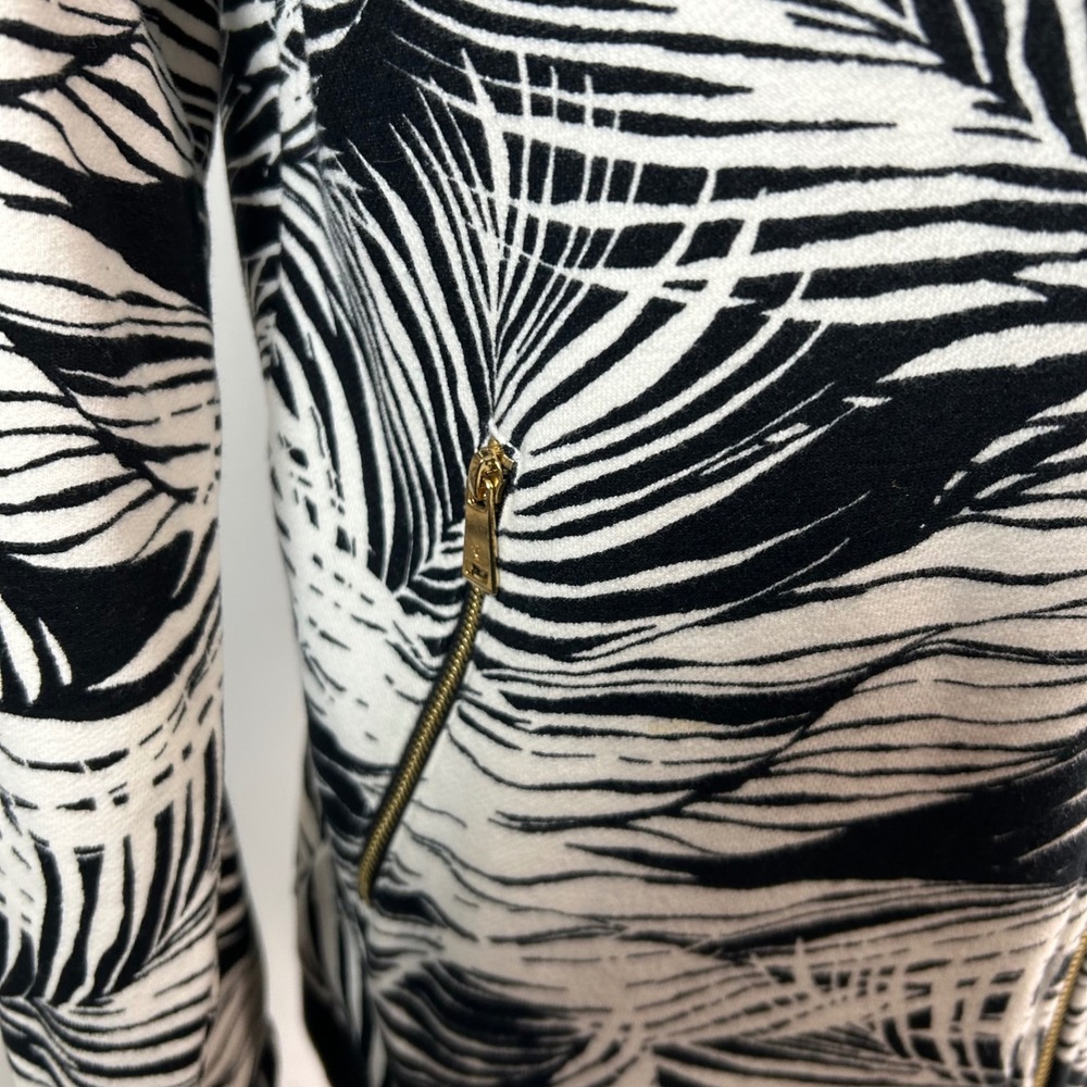 RALPH LAUREN PS Palm Leaf Print Track Jacket Zip Up Athletic Casual Women - Picture 6 of 9